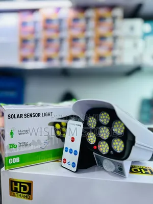 Led Camera-Shaped Solar Motion Sensor Wall Light