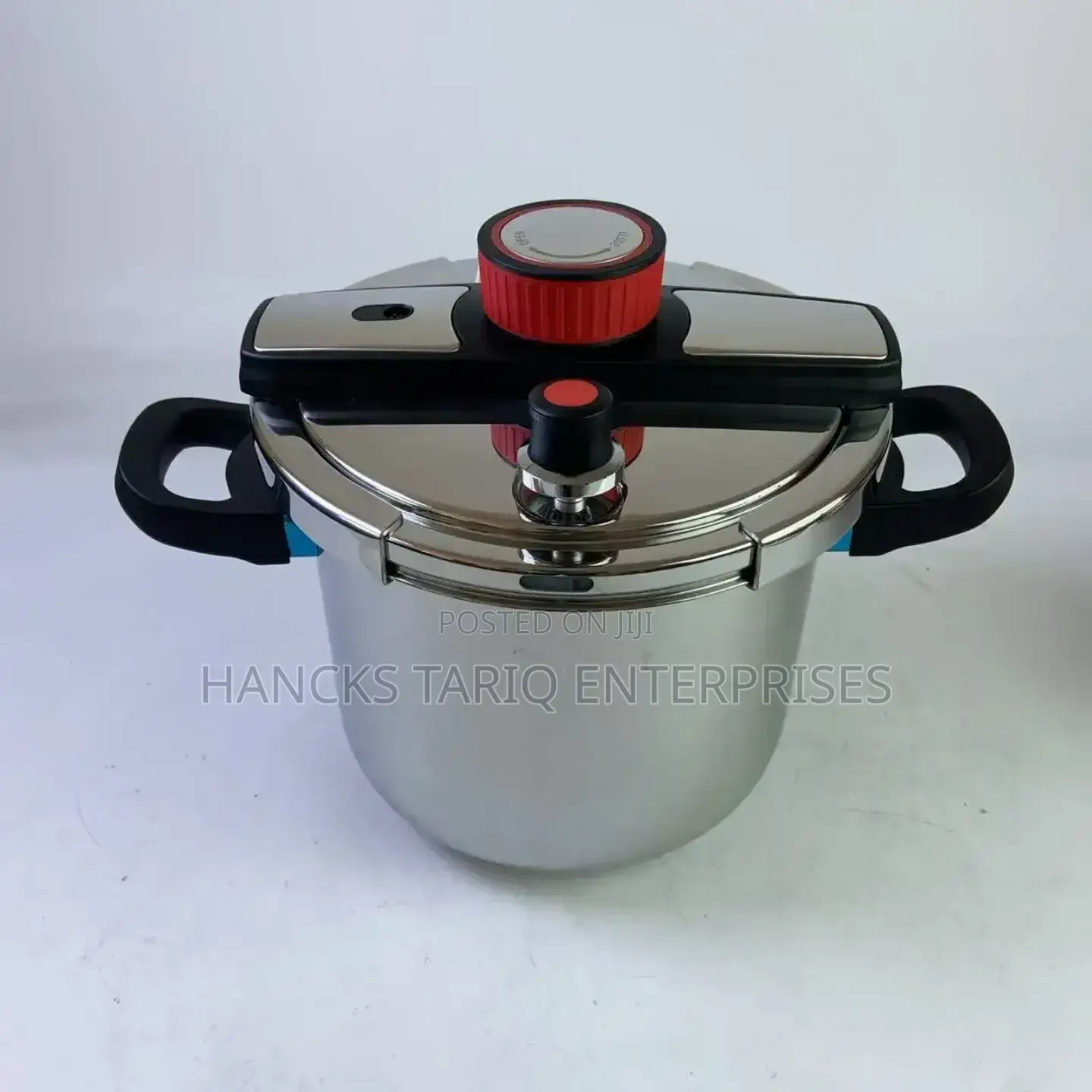 Premium Stainless Steel Pressure Cooker With Safety Valve System