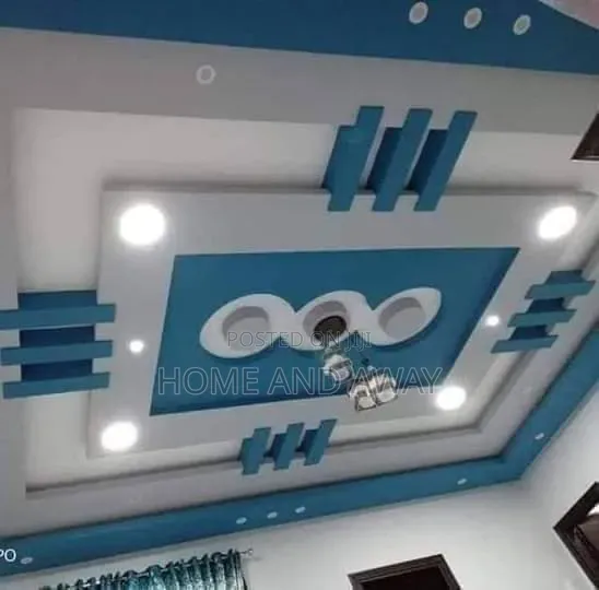 Modern Gypsum Stretch and Pop Ceilings Designs in All Colours