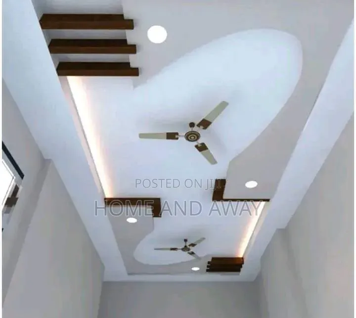 Modern Gypsum Stretch and Pop Ceilings Designs in All Colours