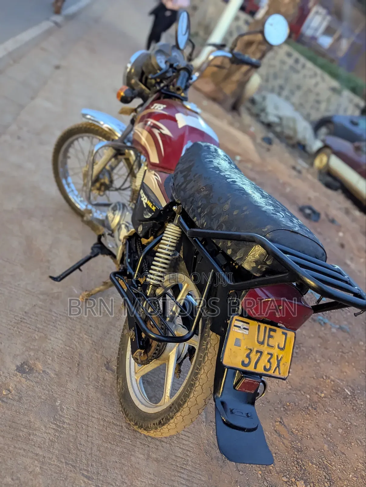 TVS XL 100 2018 Red