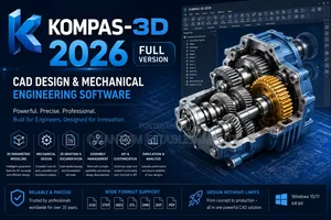 Kompas-3d 2026 | Cad Design and Mechanical Engineering Software