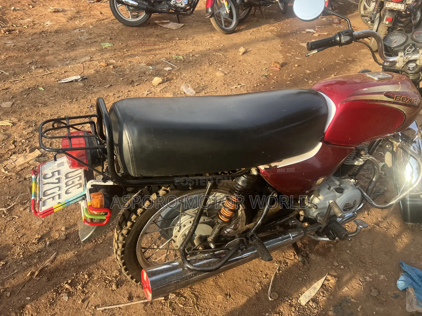Bajaj Boxer 100 2024 Red