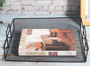 Mesh Document Organizer, Iron File Tray