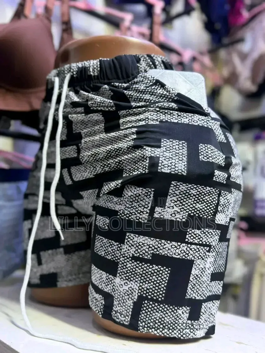 African Print Shorts
