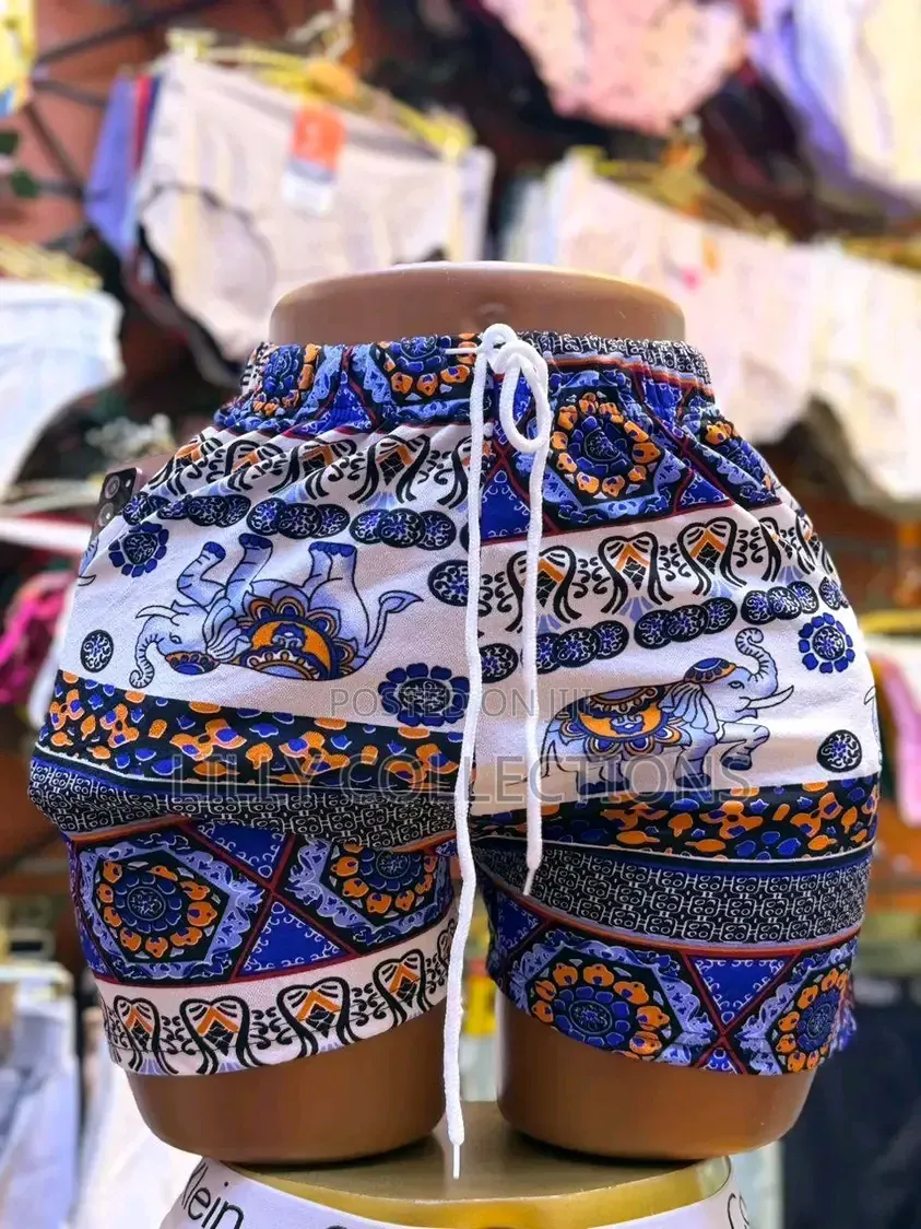 African Print Shorts