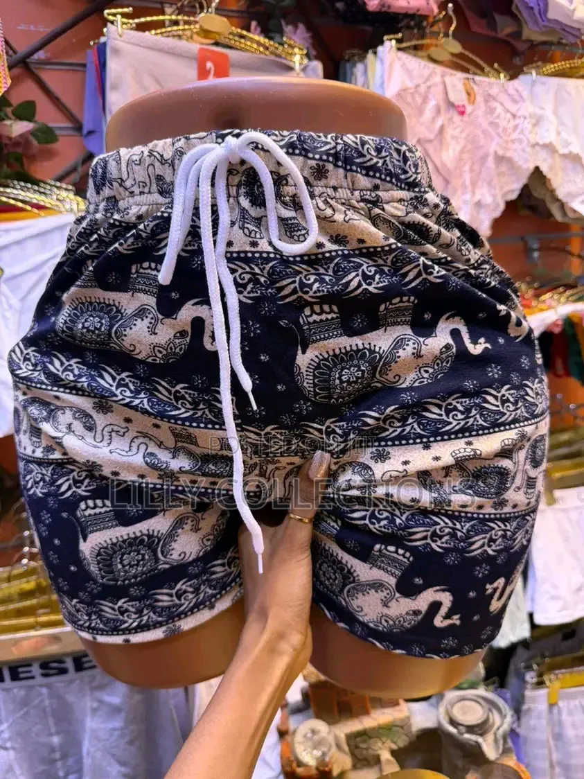 African Print Shorts