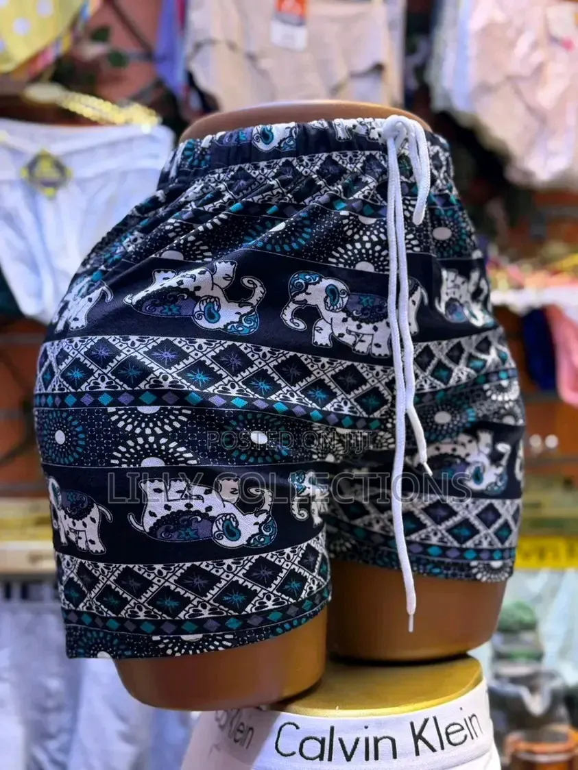 African Print Shorts