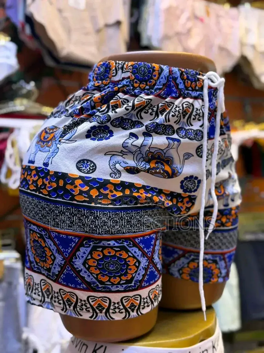 African Print Shorts
