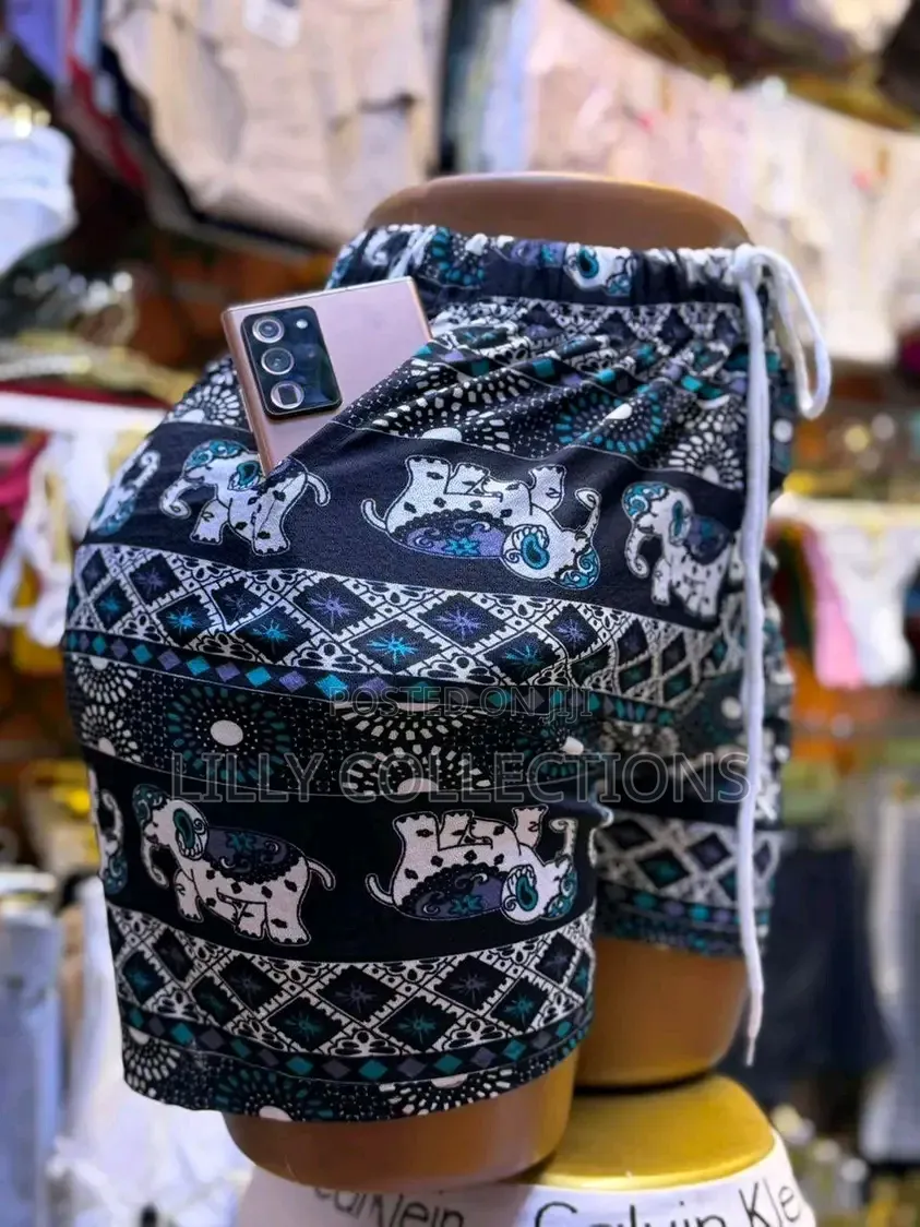 African Print Shorts