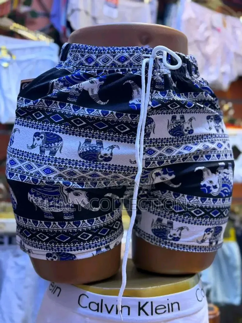 African Print Shorts
