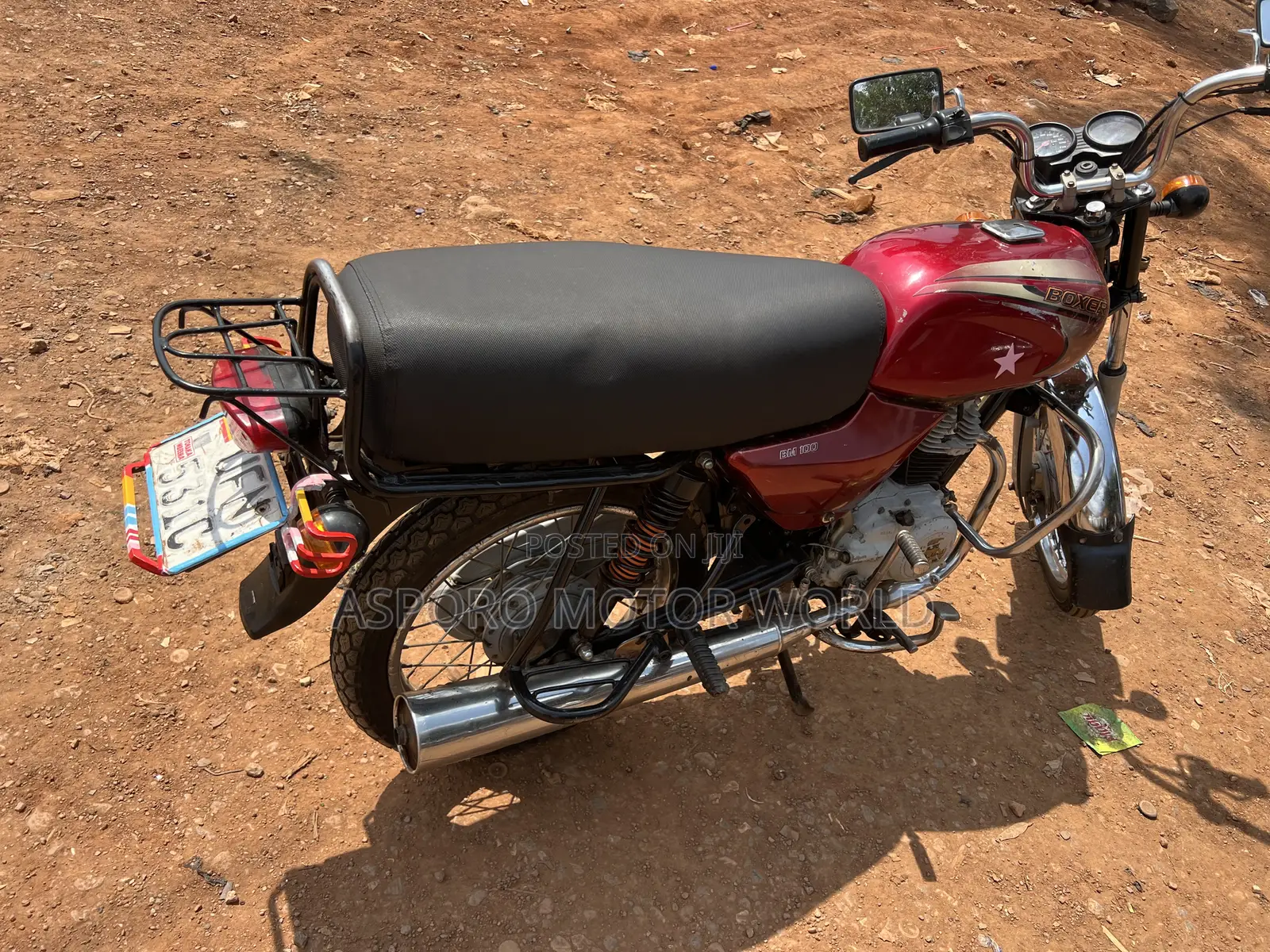 Bajaj Boxer 100 2022 Red