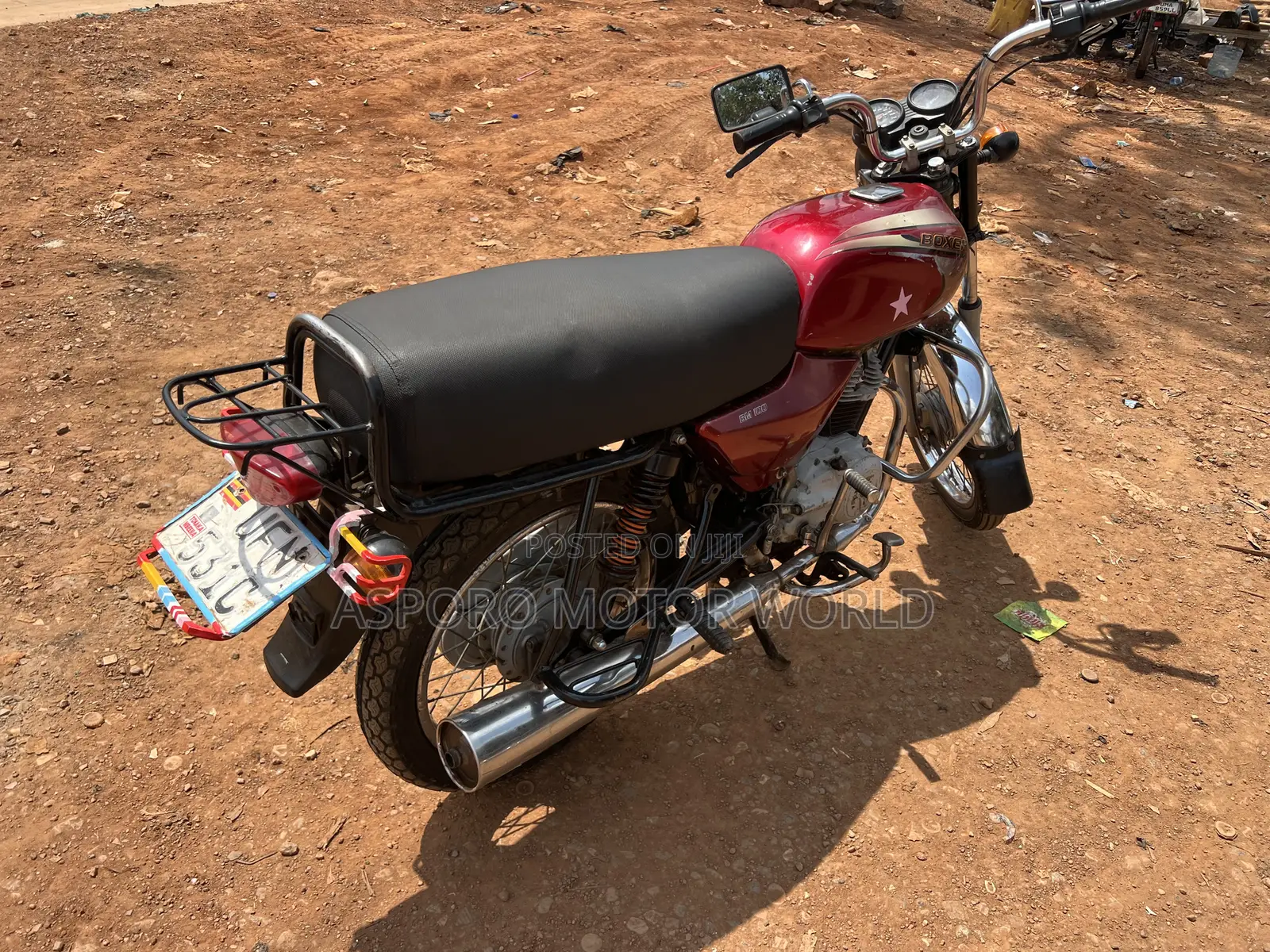 Bajaj Boxer 100 2022 Red