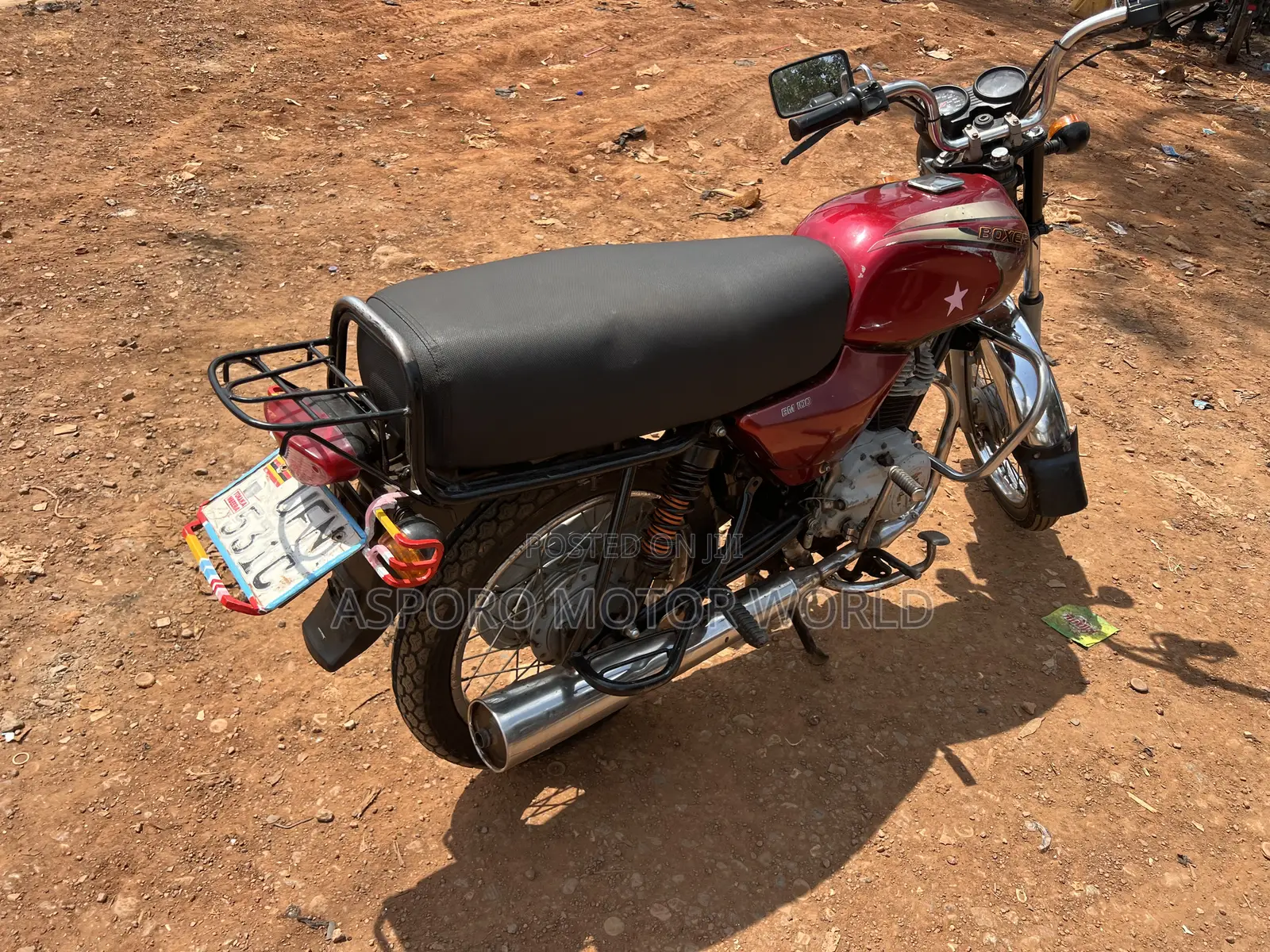 Bajaj Boxer 100 2022 Red