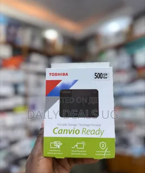 Toshiba 500gb -External Hard Disk