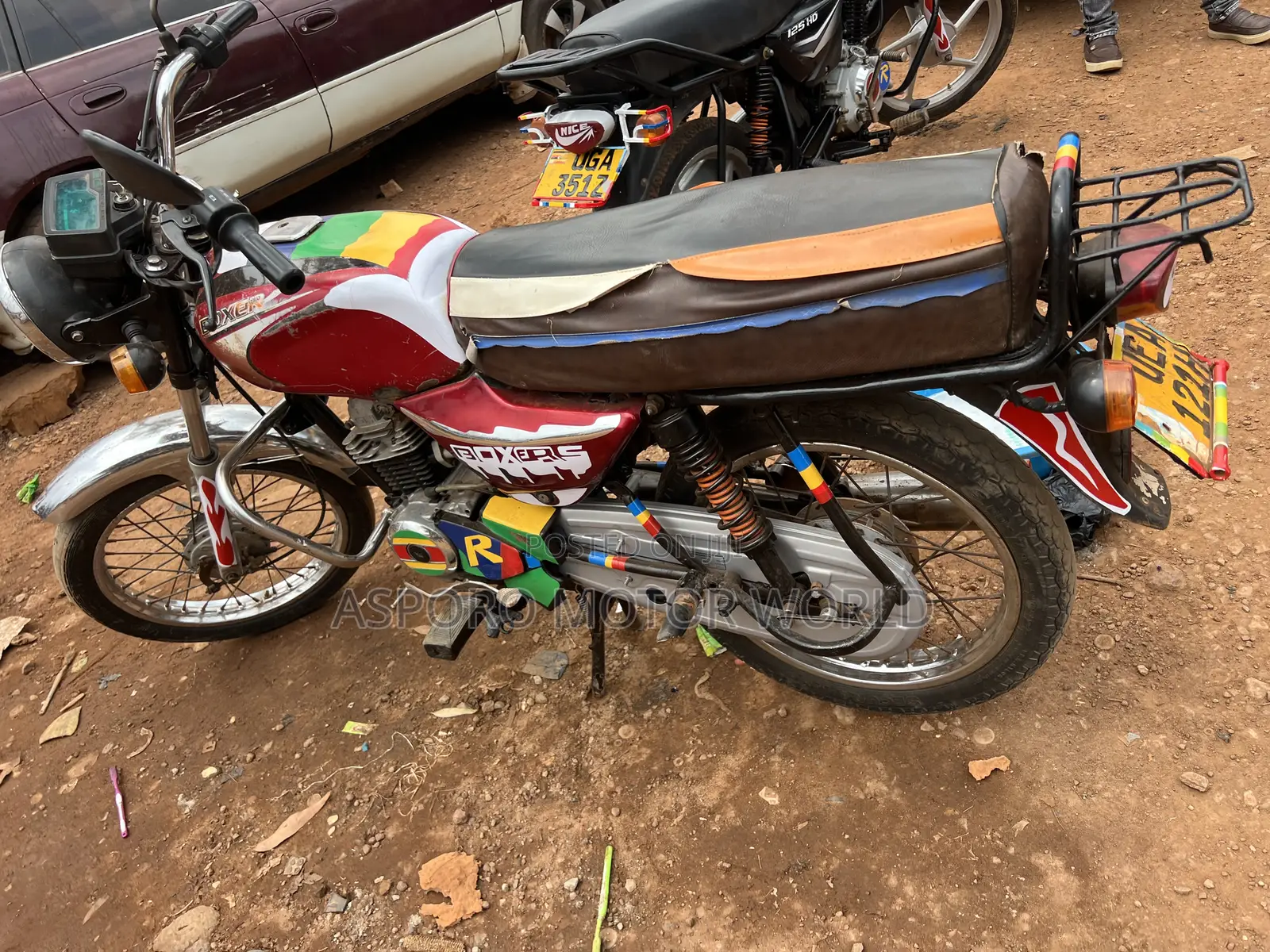 Bajaj Boxer 100 2021 Red