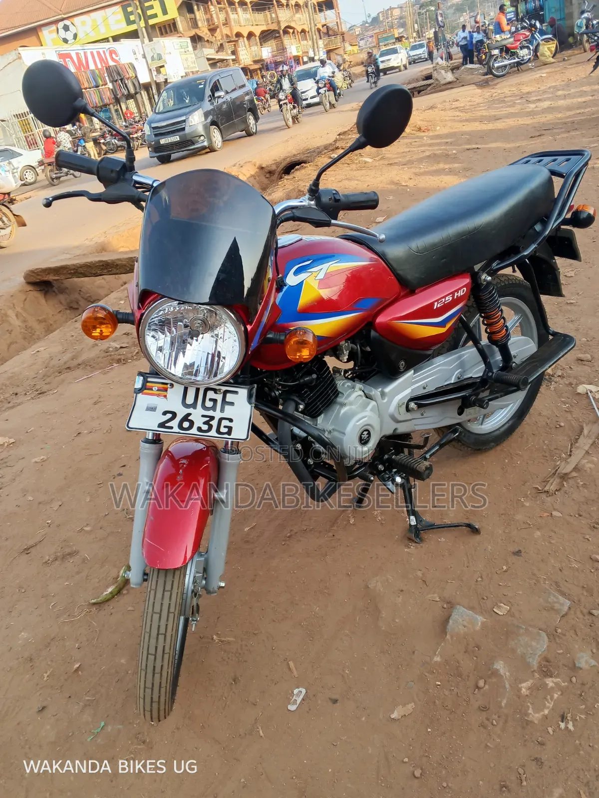 Bajaj Boxer 125 2024 Red