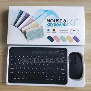 Wireless Bluetooth Mouse and Keyboard Kit for Tablets, Computer