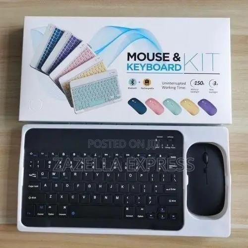 Wireless Bluetooth Mouse and Keyboard Kit for Tablets, Computer