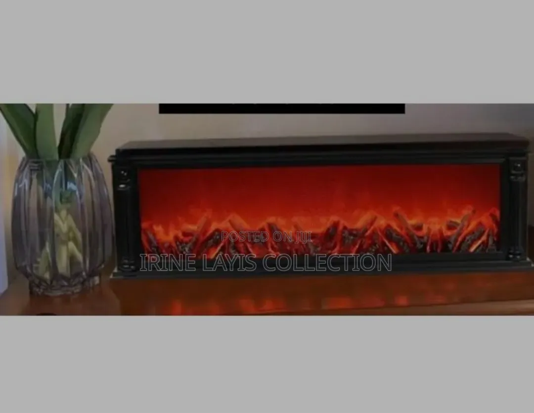 Artificial Fireplace Lamp Features a Realistic Led Flame Effect