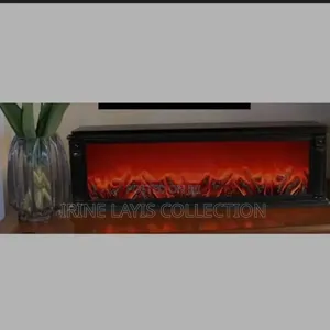 Artificial Fireplace Lamp Features a Realistic Led Flame Effect