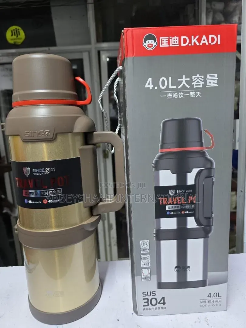 4.0-Liter Travel Vacuum Flask