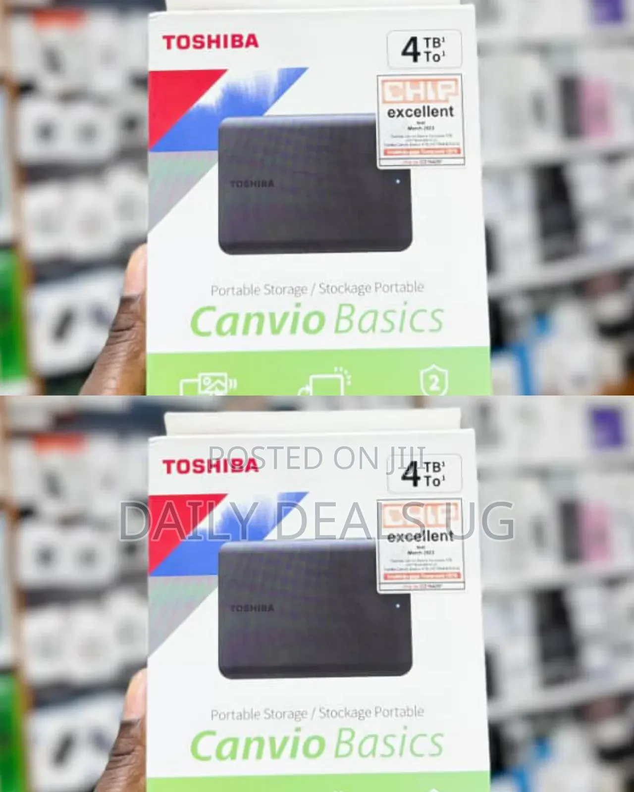 Toshiba 4tb External Hard Disk
