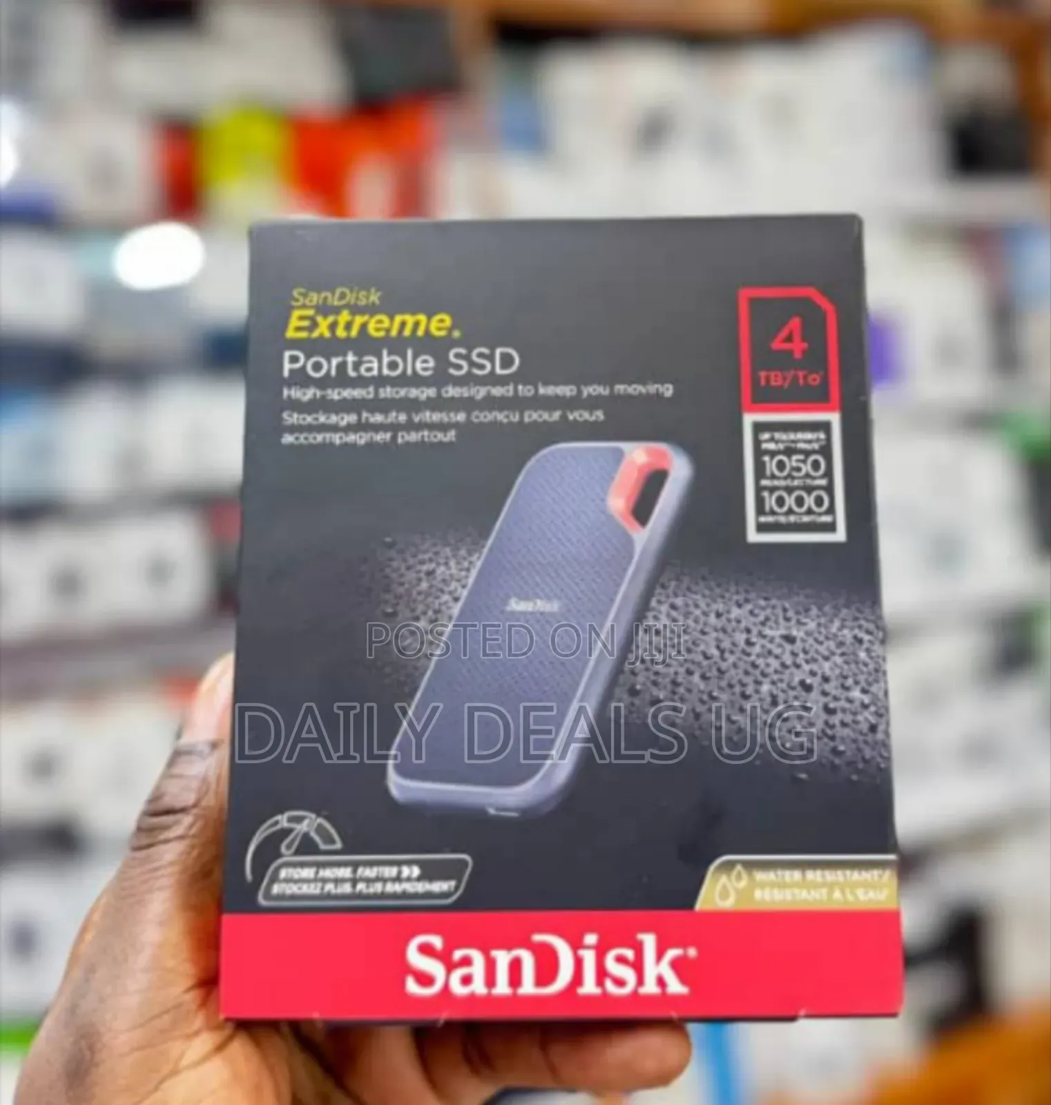 Sandisk Extreme Portable SSD 4tb