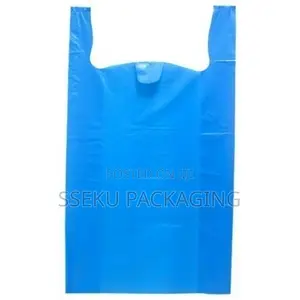 A Bundle Of Blue Polyethene Bags Size 12