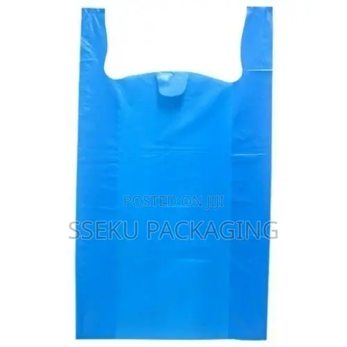 A Bundle Of Blue Polyethene Bags Size 12
