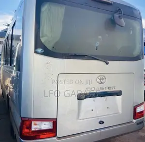 Toyota Coaster 2017 Silver