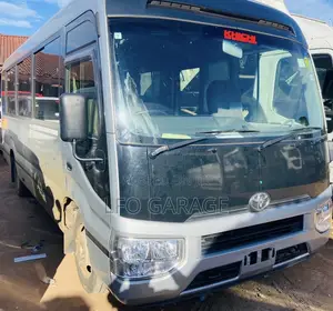 Toyota Coaster 2017 Silver
