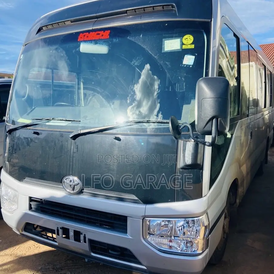 Toyota Coaster 2017 Silver