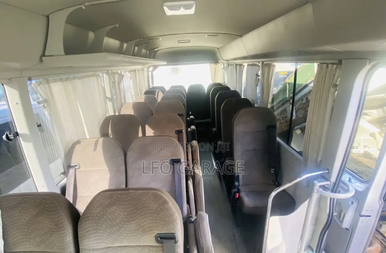 Toyota Coaster 2017 Silver