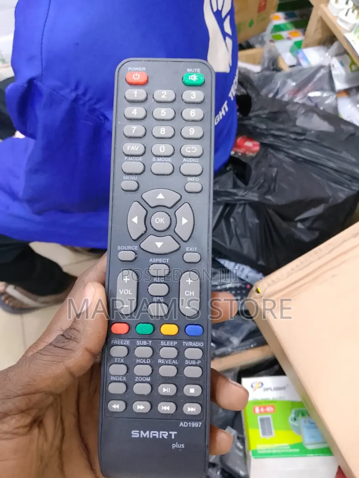 Smart Plus Branded Tv Remote Control.