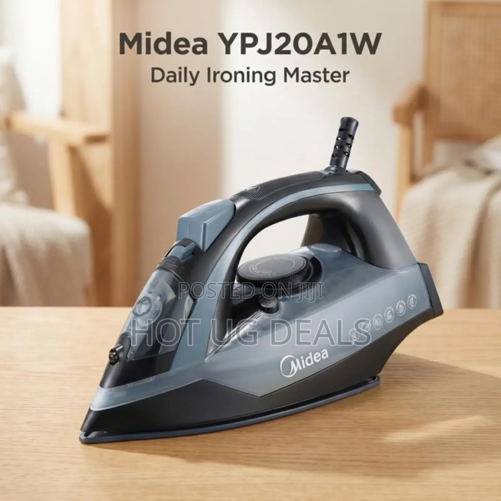Midea. Steam Iron 2000-2400w - Grey