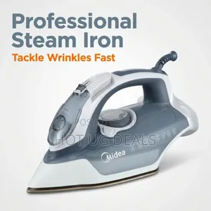 Midea High-Power Steam Iron With Ceramic Soleplate 3100w - Grey
