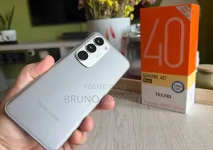 New Tecno Spark 40 Pro+ 256 GB Silver