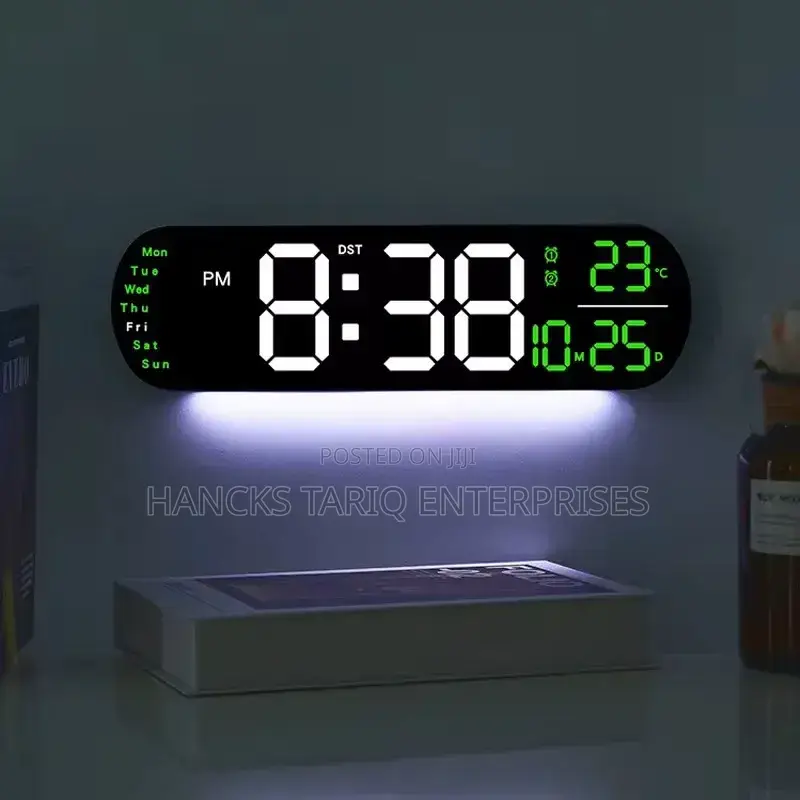 Multi-Functional Led Digital Wall Clock