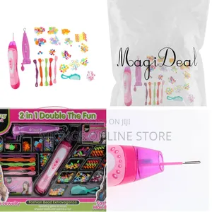 2 in 1 Beader Braider Hair Girls Set Fun Fashion Toy Size L