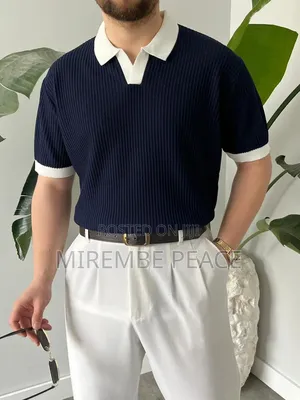 Collared Knitted Shirts