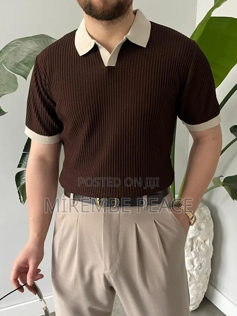 Collared Knitted Shirts