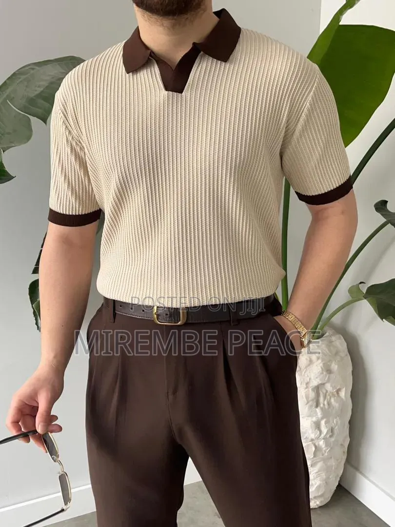 Collared Knitted Shirts