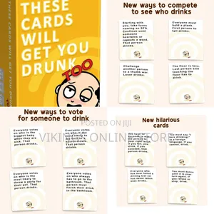 These Cards Will Get You Drunk Too [Expansion], Fun Adult Drinking