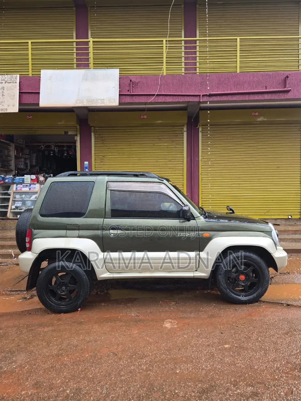 Mitsubishi Pajero Mini 1998 Green