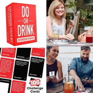 Do or Drink - Card Game - Expansion Pack #2 - Party Game - Dares
