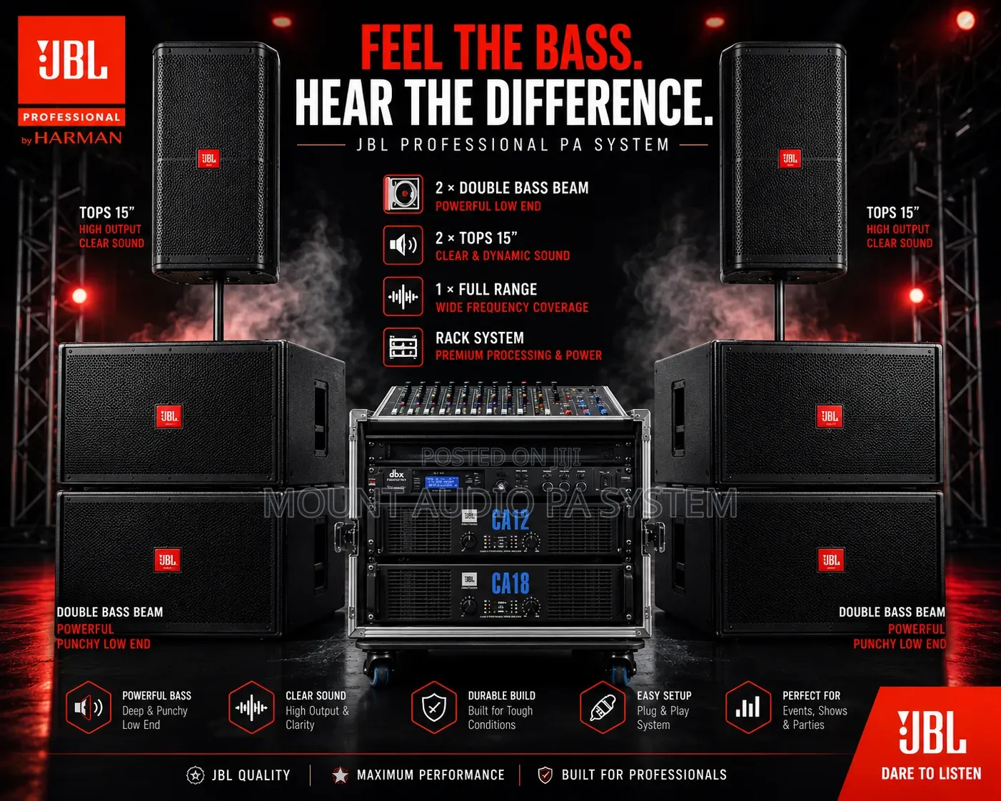 JBL Pa System