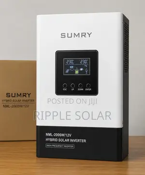 Sumry 2000w 12v Hybrid Solar Inverter High Frequency Pure Sine Wave