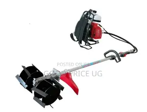 4-Stroke Gasoline-Powered Backpack Weeding Machine and Brush Cutter.