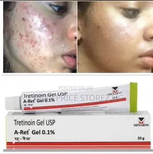 A-Ret Tretinoin Gel Usp 0.1% W/W, Manufactured by Menarini.
